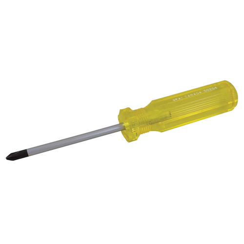 Phillips Screwdriver, #0, 5-5/16" L, Plastic Handle Cam Industrial