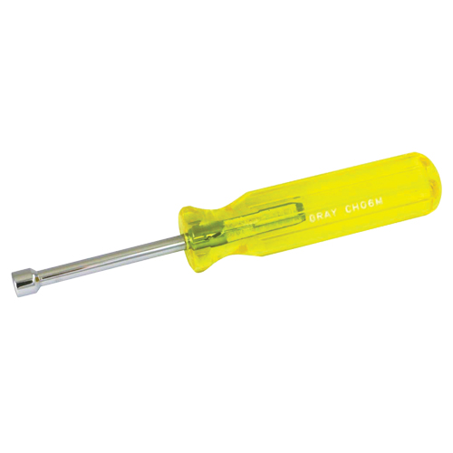 Nut Driver, 6 mm Drive, 6-3/4" L, Non Magnetic Cam Industrial
