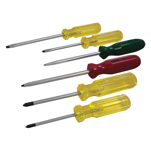 Screwdriver Set, 6 Pcs. Cam Industrial