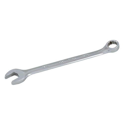 Combination Wrench, 12 Point, 10 mm, Chrome Finish Cam Industrial
