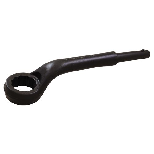 Strike-free Leverage Wrench, 12 Point, 30 mm, 45° Offset, Black Oxide Finish Cam Industrial
