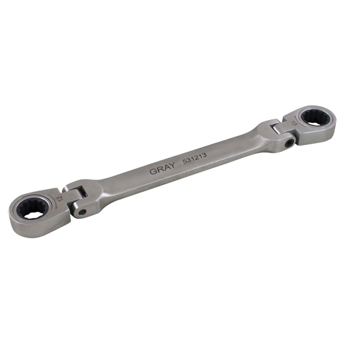 Double Box End Flex Head Ratcheting Wrench Cam Industrial