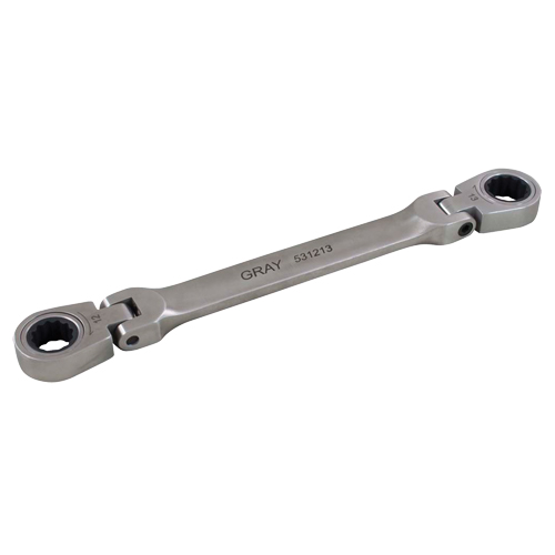 Double Box End Flex Head Ratcheting Wrench Cam Industrial