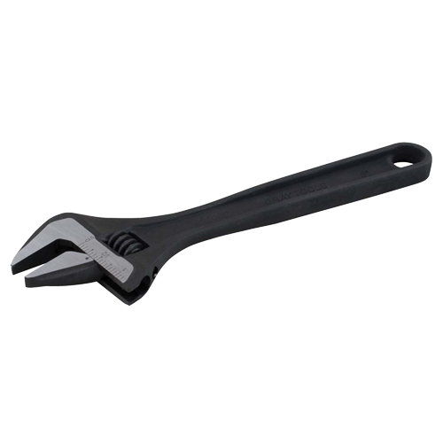 Adjustable Wrench, 4-1/2" L, .55" Max Width, Black Oxide Cam Industrial