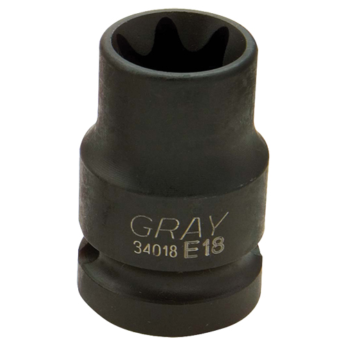 Torx&reg; Socket, 1/2", 1/2" Drive, 6 Points Cam Industrial