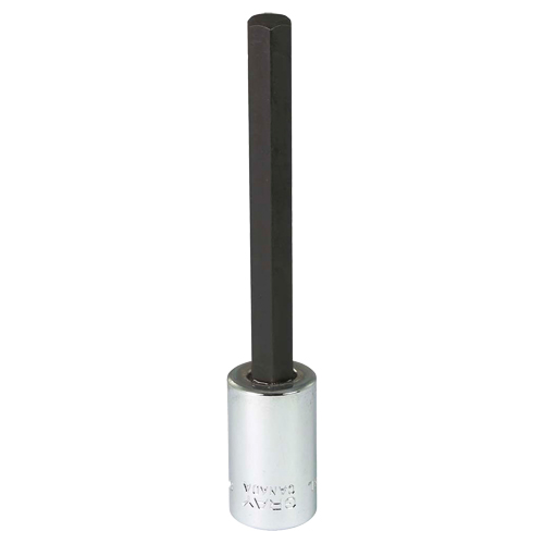 Tr&egrave;s longue douille &agrave; embout, 8 mm x 4" lo, Prise 3/8" Cam Industrial