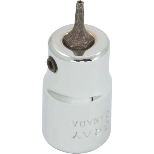 Douille &agrave; embout, Torx, T7 x 2-1/8" lo, Prise 3/8" Cam Industrial