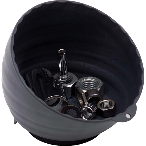 Magnetic Parts Bowl, 6" L x 6" W Cam Industrial