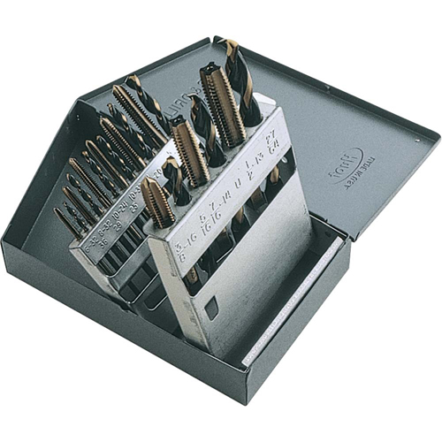 Tap & Drill Set, 18 Pieces Cam Industrial