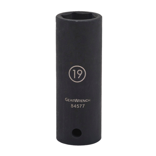 Socket, Impact, 26 mm, 1/2" Drive, 6 Points, Deep Cam Industrial