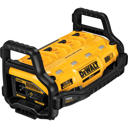 1800 Watt Portable Power Station And Parallel Battery Charger, 20 V, Lithium-Ion Cam Industrial