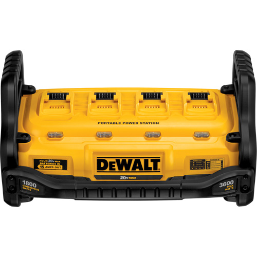 1800 Watt Portable Power Station And Parallel Battery Charger, 20 V, Lithium-Ion Cam Industrial