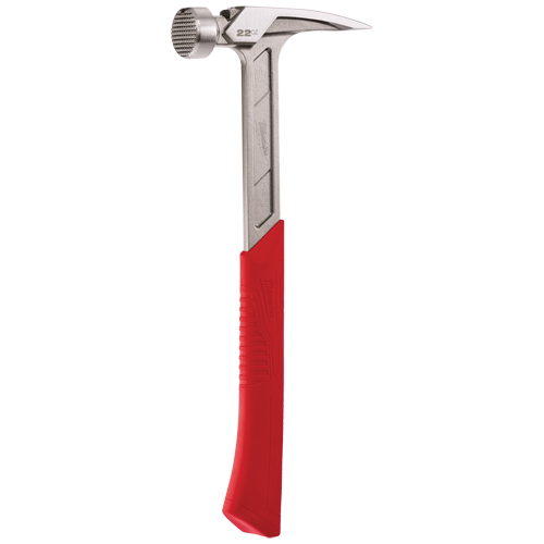 Marteau de charpente &agrave; face usin&eacute;e, 22 oz, Prise en Acier plein, 15" lo Cam Industrial