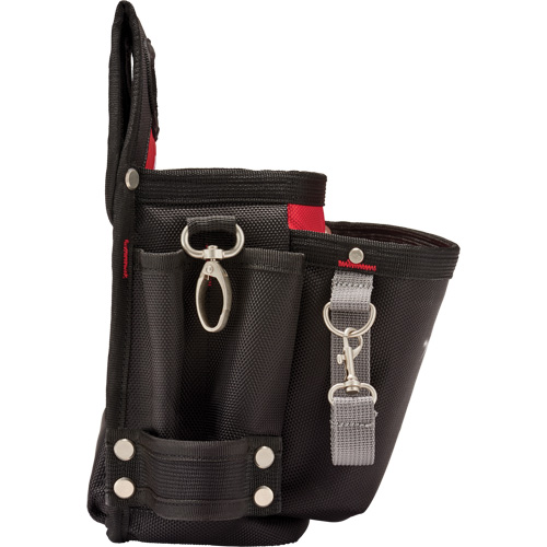 Poche de travail pour &eacute;lectricien, Nylon, 15 pochettes, Noir Cam Industrial