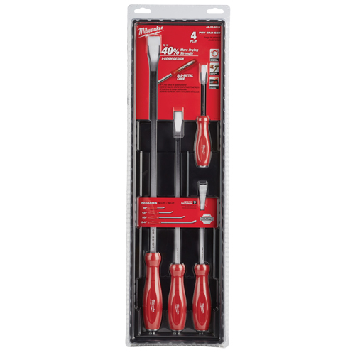 Pry Bar Set, 4 Pcs. Cam Industrial