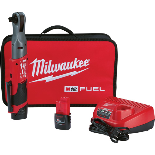 Trousse d'outil &agrave; cliquet &agrave; 2 piles M12 Fuel Cam Industrial