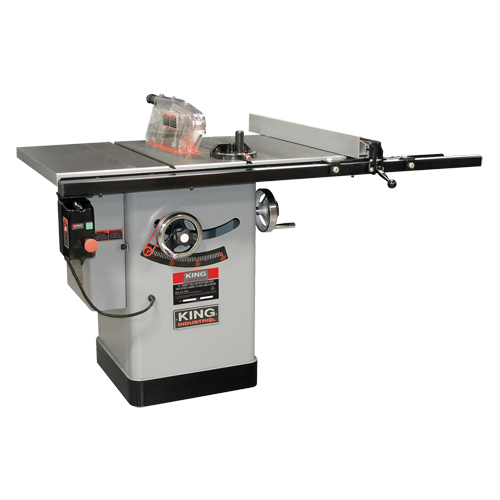Banc de scie avec couteau fendeur, 230 V, 9,6 A, 3850 tr/min Cam Industrial