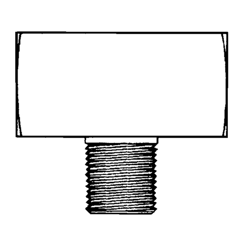 Jonction En T&eacute; M&acirc;le, Laiton, 1/8" Cam Industrial