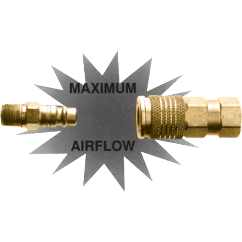 Abouts interchangeables Ultraflo, 1/4" Cam Industrial