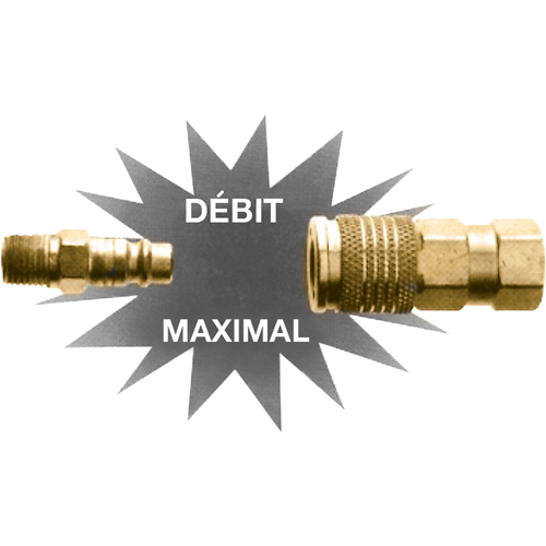 Abouts interchangeables Ultraflo, 1/4" Cam Industrial