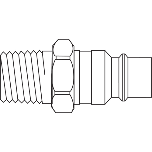 Abouts interchangeables Ultraflo, 1/4" Cam Industrial