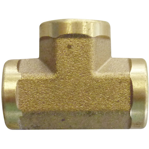 Raccord en T femelle, Laiton, 3/8" Cam Industrial