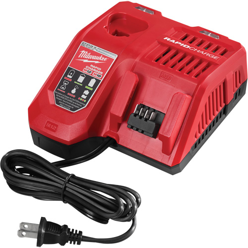 M18 & M12 Rapid Charger, 18 V, Lithium-Ion Cam Industrial