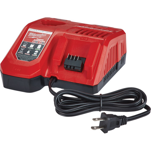M18 & M12 Rapid Charger, 18 V, Lithium-Ion Cam Industrial