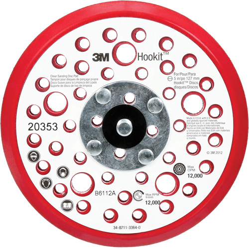 Tampon pour disque &agrave; profil bas de ponçage Cam Industrial