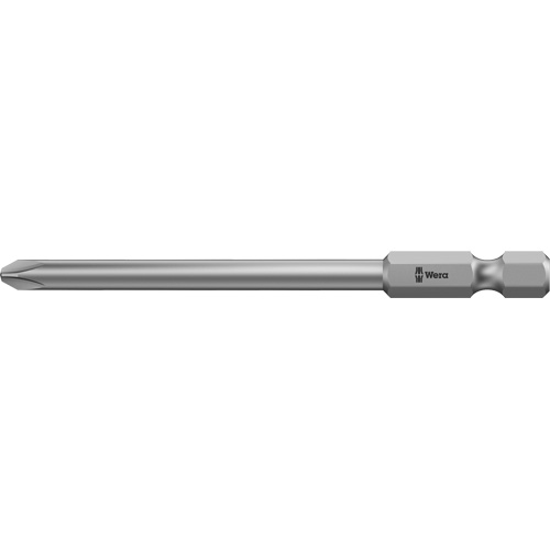 Screwdriver Power Bit, Phillips, PH 2 Tip, 1/4" Drive Size, 6" Length Cam Industrial