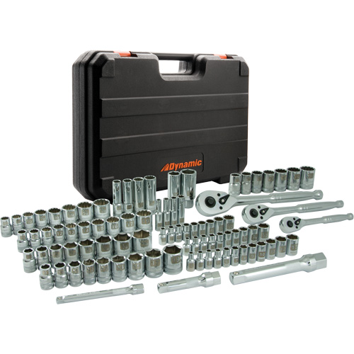 Jeu de douilles avec accessoires, 89 Mcx, Profond Cam Industrial