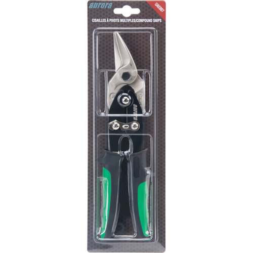 Cisailles &agrave; pivots multiples, Longueur de coupe de 1-1/8", Coupe Droite Cam Industrial