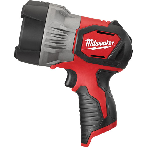 M12 Spotlight, LED, 750 Lumens, 4 Hrs. Run Time, Rechargeable Battery, Plastic Cam Industrial