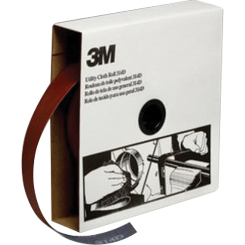 Utility Roll, Aluminum Oxide, 1-1/2" W x 150' L, P400 Grit Cam Industrial