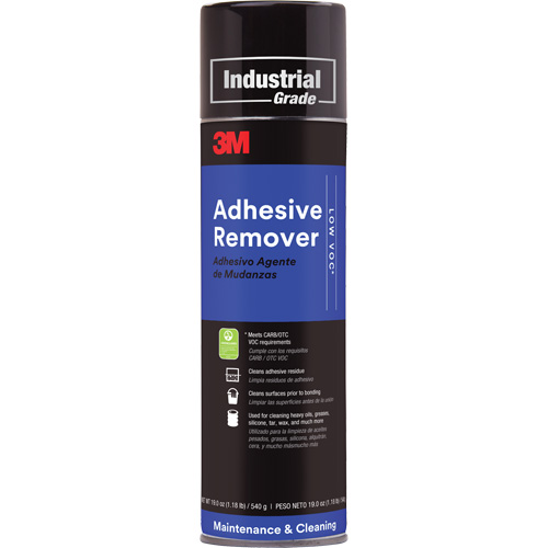 Low VOC Adhesive Remover, 24 fl. oz., Aerosol Can Cam Industrial
