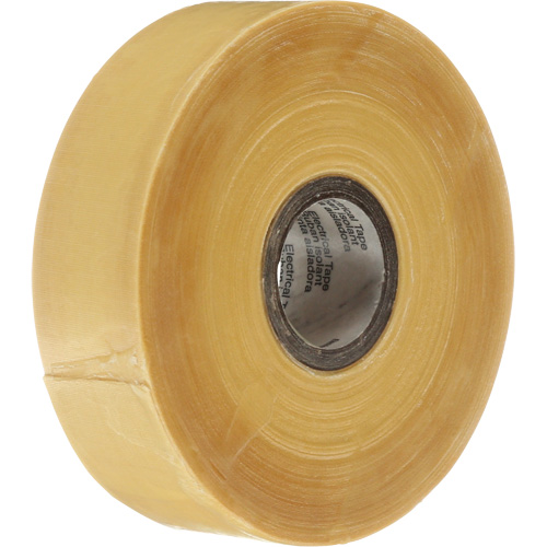 Scotch&reg; Electrical Insulating Varnished Cambric Tape 2510, 25.4 mm (1") x 33 m (108'), Yellow Cam Industrial