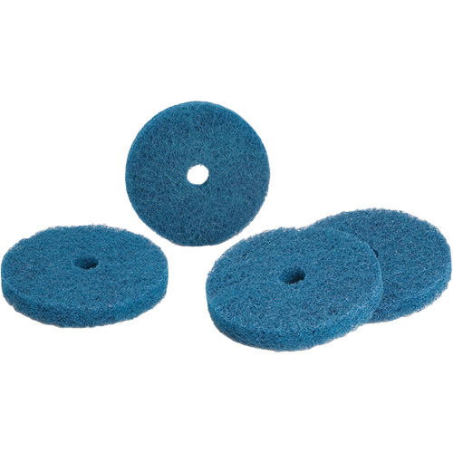 Disque abrasif de polissage HS-F Buff and Blend Standard Abrasives, 4" dia., Grain Moyen, Oxyde d'aluminium Cam Industrial
