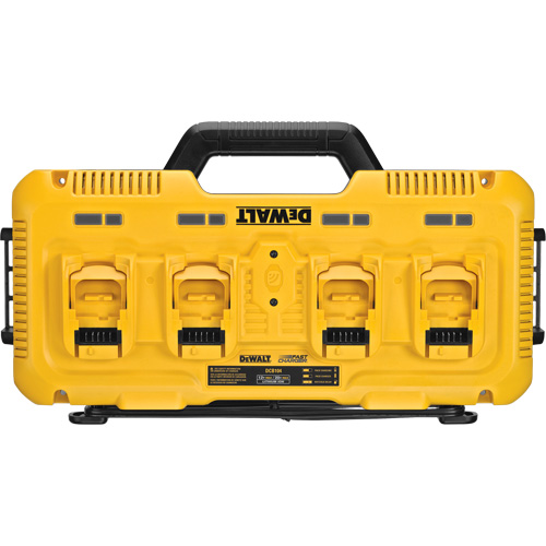 Multiport Simultaneous Fast Charger, 20 V, Lithium-Ion Cam Industrial
