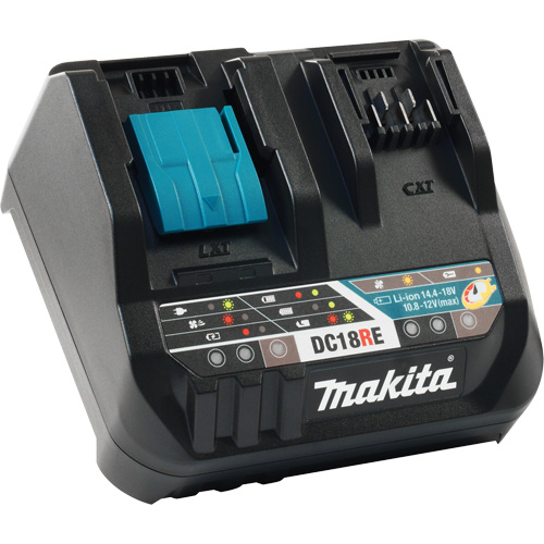 Dual-Port Rapid Battery Charger, 12 V/18 V, Lithium-Ion Cam Industrial