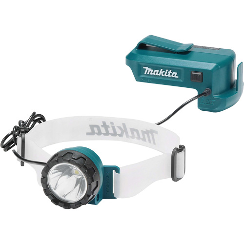 18 V LXT&reg; Cordless Headlamp, LED, 100 Lumens, 33 Hrs. Run Time, Rechargeable Batteries Cam Industrial