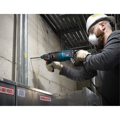 SDS-Plus&reg; Bulldog Xtreme Rotary Hammer, 3/16" - 5/8", 8 A, 0-5800 BPM, 0-1300 RPM, 2.0 ft.-lbs. Cam Industrial