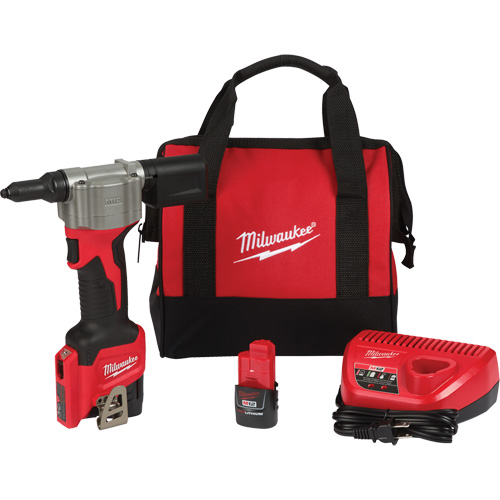 Ensemble outil &agrave; riveter M12 Cam Industrial