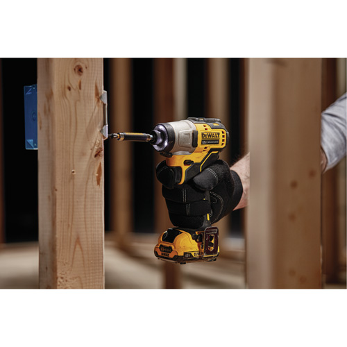 Xtreme Brushless Impact Driver Kit, 1/4", 1450 in-lbs Max. Torque, 12 V, Lithium-Ion Cam Industrial