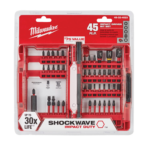 Jeu d'embouts pour cl&eacute; &agrave; chocs Shockwave Cam Industrial