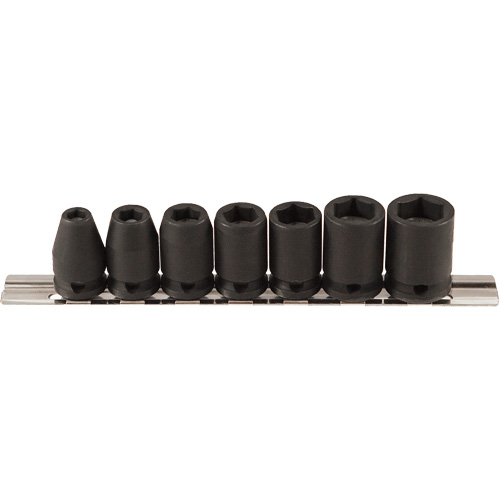 Jeu de douilles magn&eacute;tiques, 7 Mcx, Chocs, Prise de 3/8" Cam Industrial