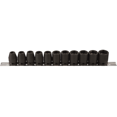 Jeu de douilles, 11 Mcx, Chocs, Prise de 1/2" Cam Industrial