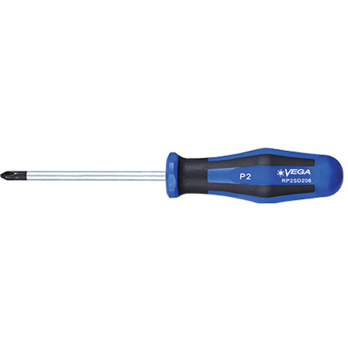 Phillips Screwdriver, #0, 5-3/8" L, Cushion Grip Handle Cam Industrial