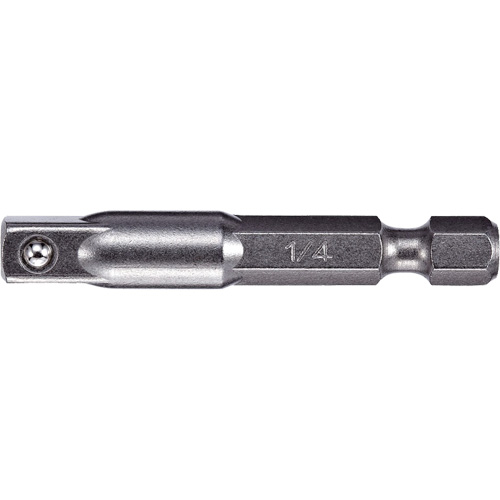 Adapter & Extension, 1/4" Drive Size, 1/4" Male Size, Ball, 2" L Cam Industrial