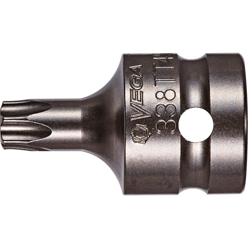 Embout &agrave; ins&eacute;rer, Torx inviolable, 30 x 1-1/2" lo, Prise 1/2" Cam Industrial