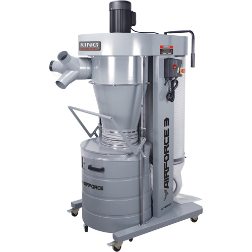 Cyclone Dust Collector, 32" x 40" x 82" Cam Industrial